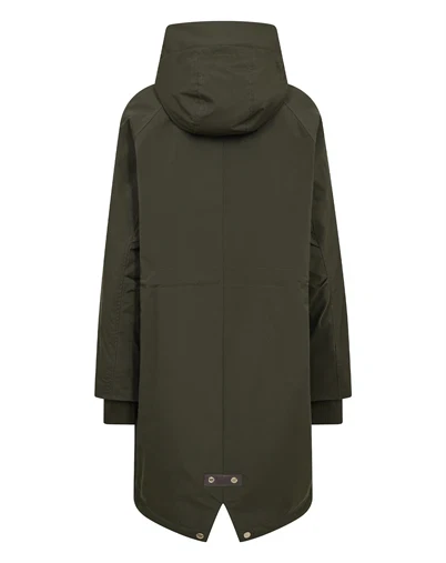 Mos Mosh - MMCali Faux Fur Jakke - Rosin 